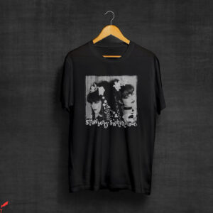 Strawberry Switchblade T-Shirt New Wave Tee Shirt Trending