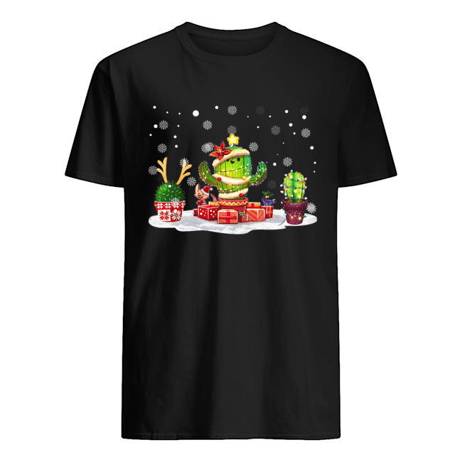 Succulent Cactus Snow Merry Christmas T-Shirt Succulent Cactus Snow Merry Christmas T-Shirt