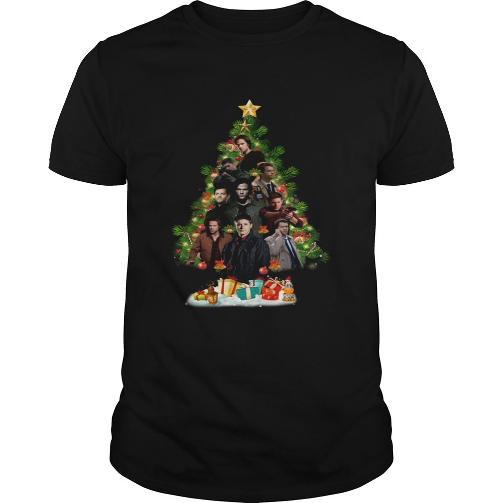 Supernatural Christmas Tree shirt Supernatural Christmas Tree shirt