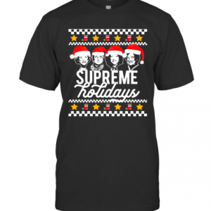 Supreme Holiday Ugly Christmas Sweater Scotus Holidays Meme T-Shirt
