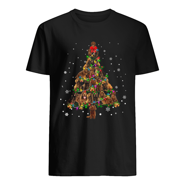 Sussex Spaniel Christmas Tree T-Shirt Sussex Spaniel Christmas Tree T-Shirt