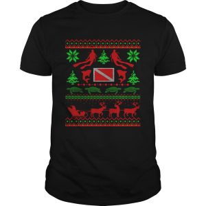Swim Turtle Ugly Christmas