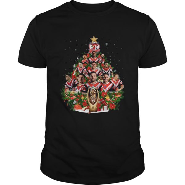 Sydney Roosters Players Christmas Tree