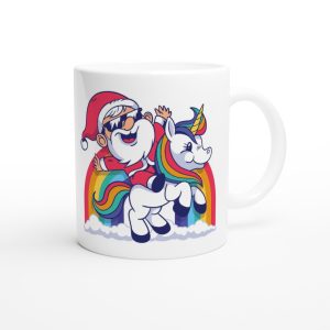 Tasse Pere Noel Arc en Ciel