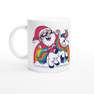Tasse Pere Noel Arc en Ciel