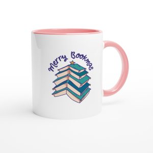 Tasse de Noel Merry Bookmas
