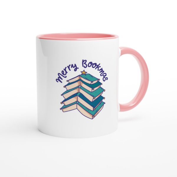 Tasse de Noel Merry Bookmas