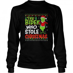 The Biden Who Stole Christmas Ugly shirt 3