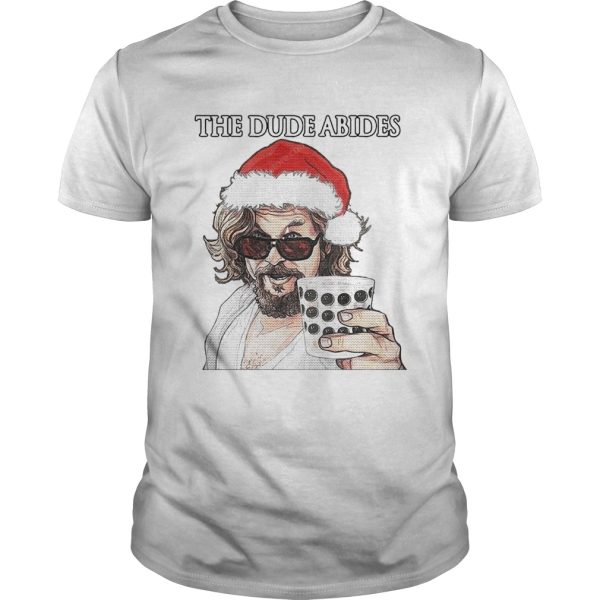 The Big Lebowski The Dude Abides Ugly Christmas shirt