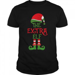 The Extra Elf Christmas Group Matching Family Holiday Party T-Shirt
