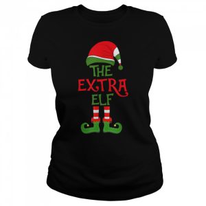 The Extra Elf Christmas Group Matching Family Holiday Party T-Shirt