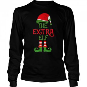 The Extra Elf Christmas Group Matching Family Holiday Party T Shirt B0BKLL2CGD 3