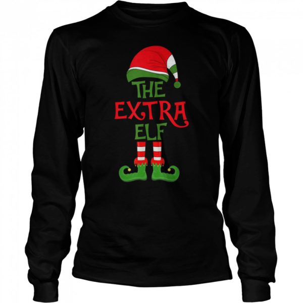 The Extra Elf Christmas Group Matching Family Holiday Party T-Shirt