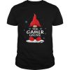 The Gamer Gnome Matching Family Christmas Pajamas Costume shirt