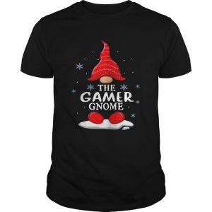 The Gamer Gnome Matching Family Christmas Pajamas Costume shirt