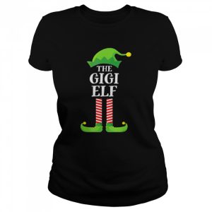 The Gigi ELF Gift For Grandma Christmas Sweater Shirt