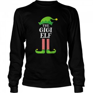 The Gigi ELF Gift For Grandma Christmas Sweater Shirt 3
