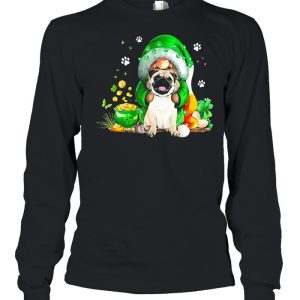 The Gnome hug Pug st patricks day shirt 3