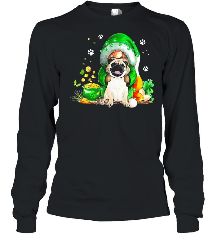 The Gnome hug Pug st patricks day shirt The Gnome hug Pug st patricks day shirt