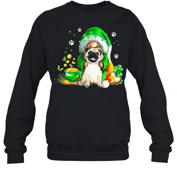The Gnome hug Pug st patricks day shirt The Gnome hug Pug st patricks day shirt