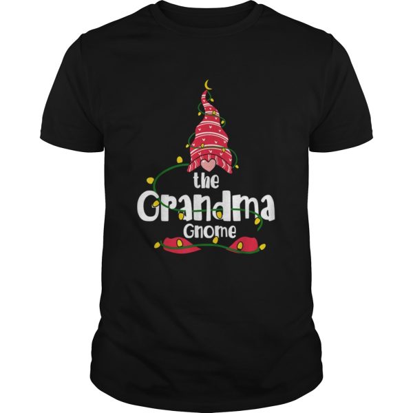 The Grandma Gnome Family Matching Group Christmas shirt