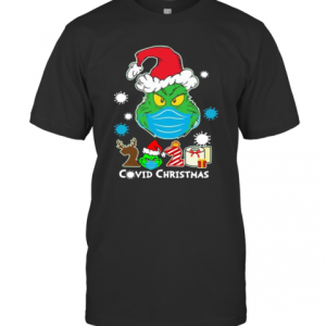 The Grinch Face Mask 2020 Toilet Paper Covid Christmas T-Shirt