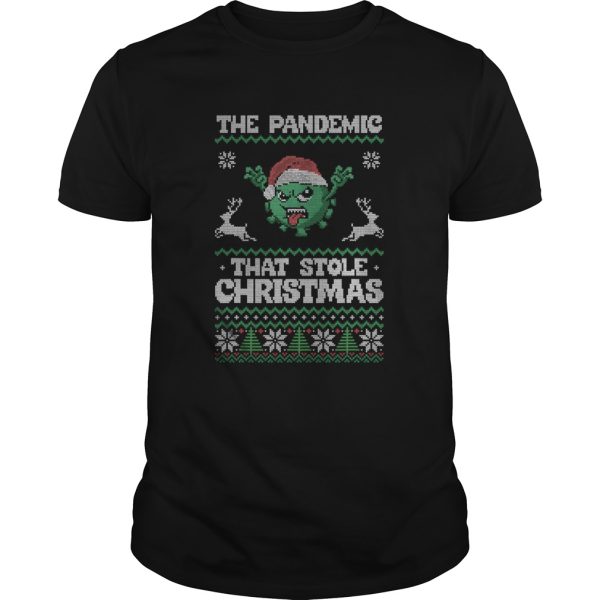 The Pandemic That Stole Christmas Hat Santa shirt