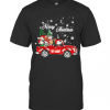 The Peanuts With Red Truck Merry Christmas T-Shirt
