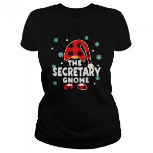 The Secretary Gnome Christmas shirt