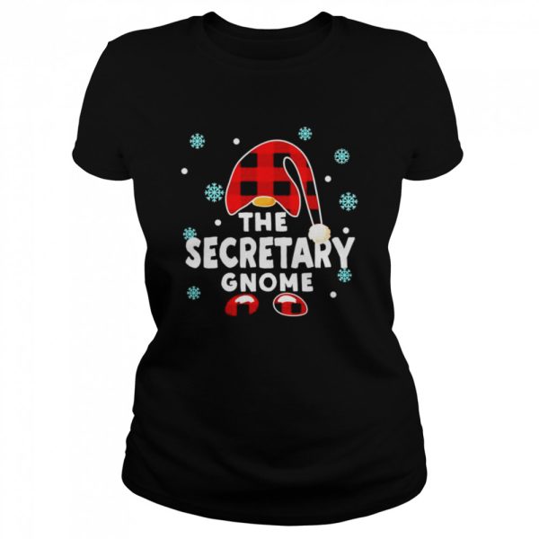 The Secretary Gnome Christmas shirt