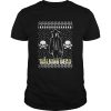 The Walking Dead Carl Grimes Santa Hat Christmas shirt