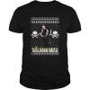 The Walking Dead Glenn Rhee Santa Hat Ugly Christmas shirt