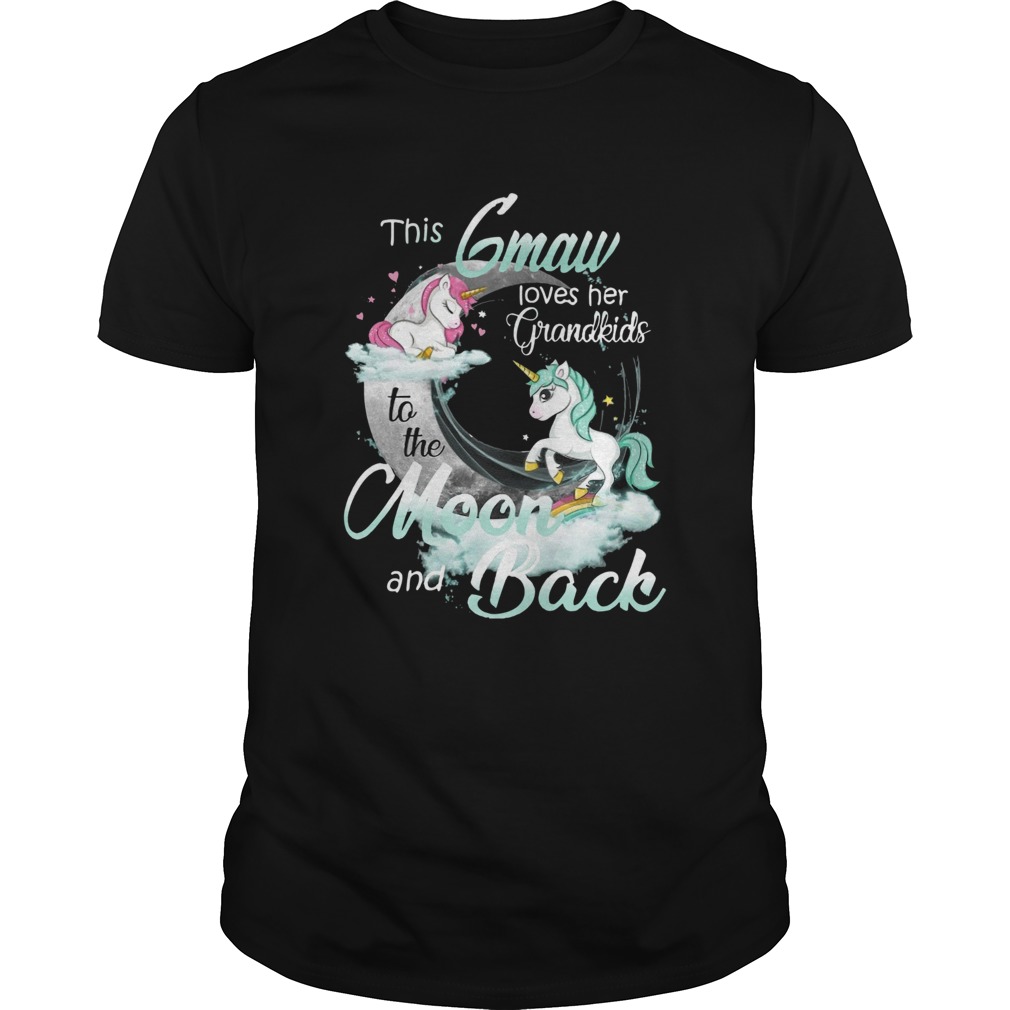 This Graw Loves Her Grandkids To The Moon And Back Unicorn shirt This Graw Loves Her Grandkids To The Moon And Back Unicorn shirt
