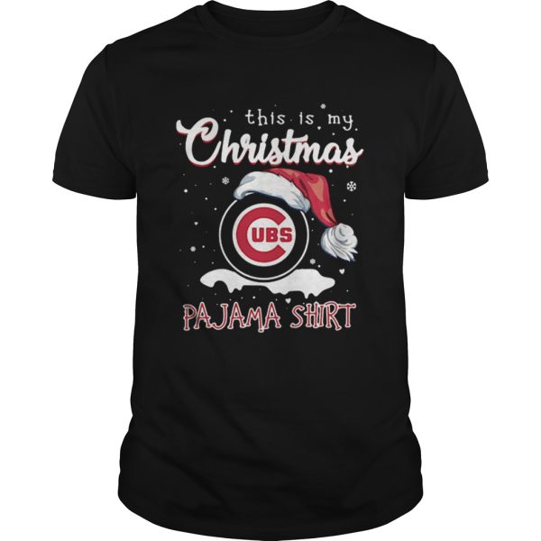 This Is My Christmas Chicago Cubs Pajama Christmas shirt