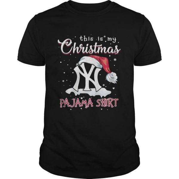 This Is My Christmas New York Yankees Pajama shirt