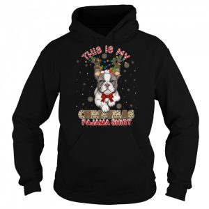 This Is My Christmas Pajama Bulldog Lover T Shirt B0B7DYXFQH 5