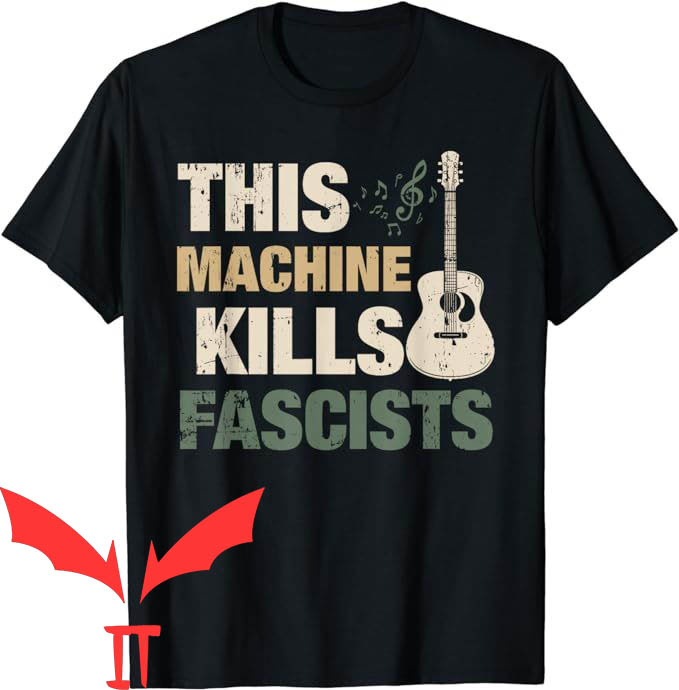 This Machine Kills Fascists T-Shirt Guitar This Machine Kills Fascists T-Shirt Guitar