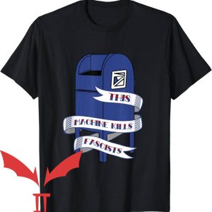 This Machine Kills Fascists T-Shirt Save the Post Office