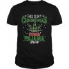 This is my stoner pajama weed Christmas shirt