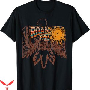Thunderbird Rodeo T-Shirt Indian Thunderbird Roam Free Shirt