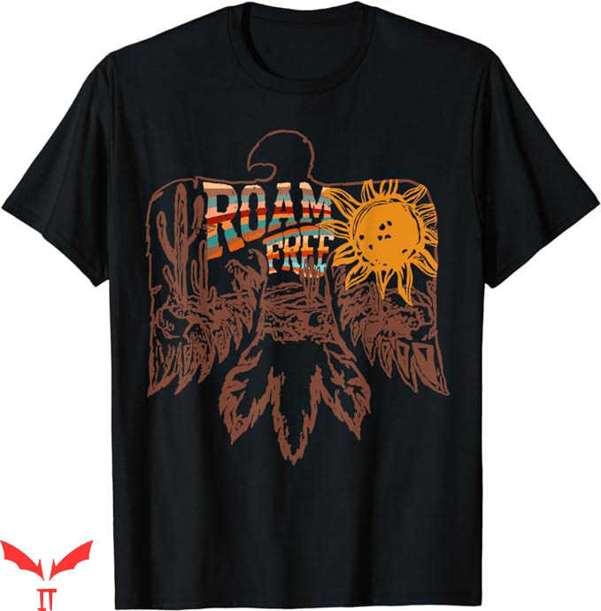 Thunderbird Rodeo T-Shirt Indian Thunderbird Roam Free Shirt Thunderbird Rodeo T-Shirt Indian Thunderbird Roam Free Shirt