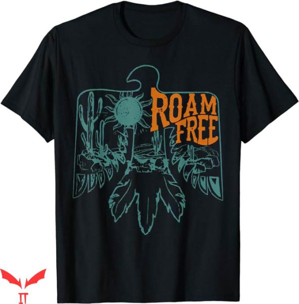 Thunderbird Rodeo T-Shirt Native American Cowgirl T-Shirt
