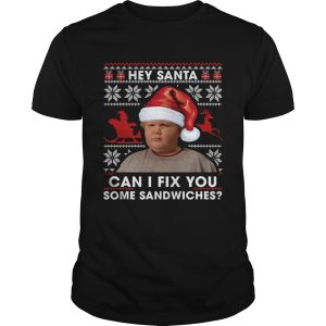 Thurman Merman hey Santa can I fix you some sandwiches shirt