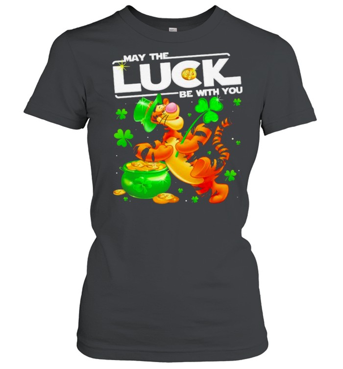 Tigger May The Luck Be With You Patrick Day Shirt Tigger May The Luck Be With You Patrick Day Shirt