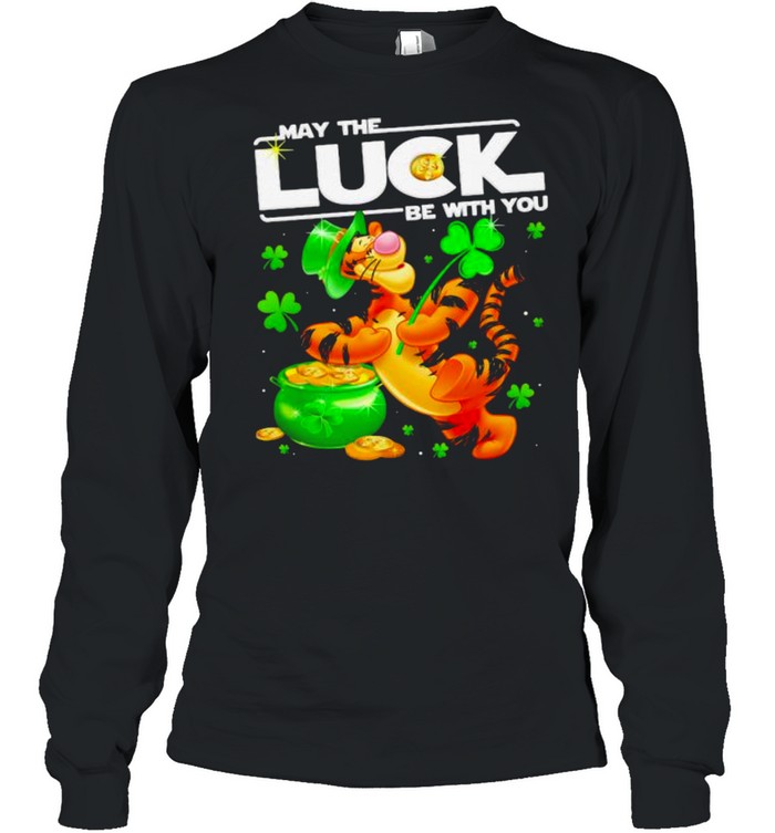 Tigger May The Luck Be With You Patrick Day Shirt Tigger May The Luck Be With You Patrick Day Shirt