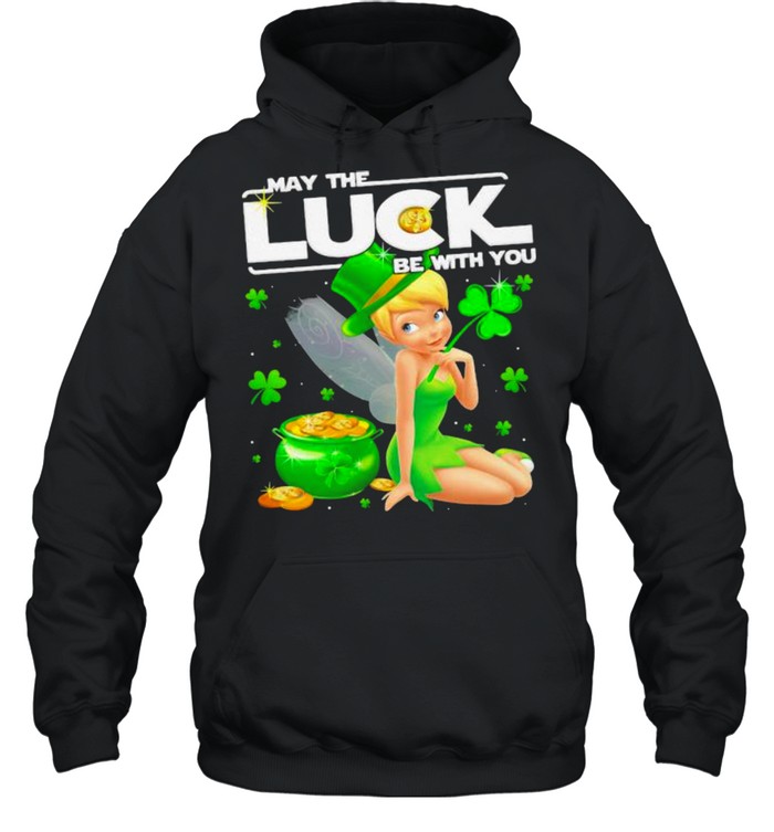 Tinker Bell May The Luck Be With You Patrick Day Shirt Tinker Bell May The Luck Be With You Patrick Day Shirt