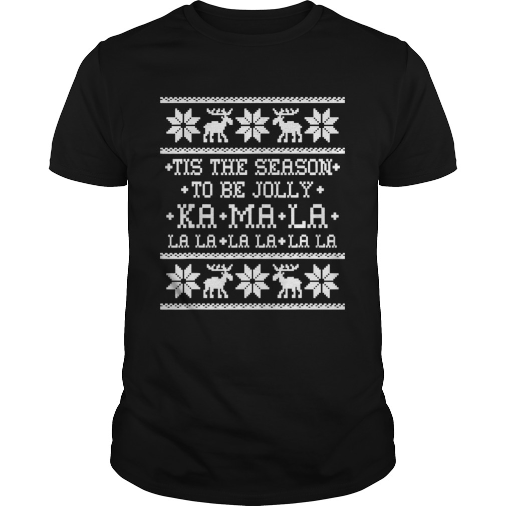 Tis the season to be jolly kamala la ugly christmas shirt Tis the season to be jolly kamala la ugly christmas shirt