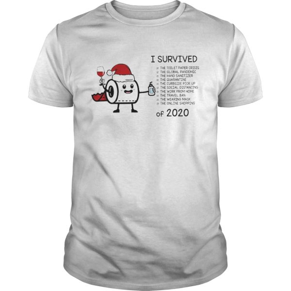 Toilet Paper I Survived The Global Pandemic Of 2020 Christmas shirt