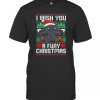 Toothless Santa Claus I Wish You A Fury Christmas T-Shirt