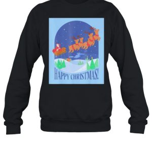 Top happy Christmas Santa Claus Merry Christmas sweater 4